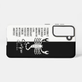Coque Samsung Galaxy Scorpio, signe zodiaque (Verso Horizontal)