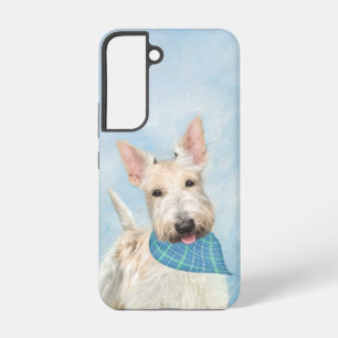 Coque Samsung Galaxy Scottish Terrier Wheaten Dog Painting Art original