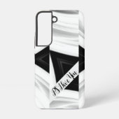 Coque Samsung Galaxy Script Abstrait Monogramme Lui PS Je t'aime (Verso)