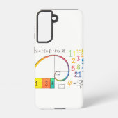 Coque Samsung Galaxy Séquence Fibonacci Spiral Samsung Coque (Verso)