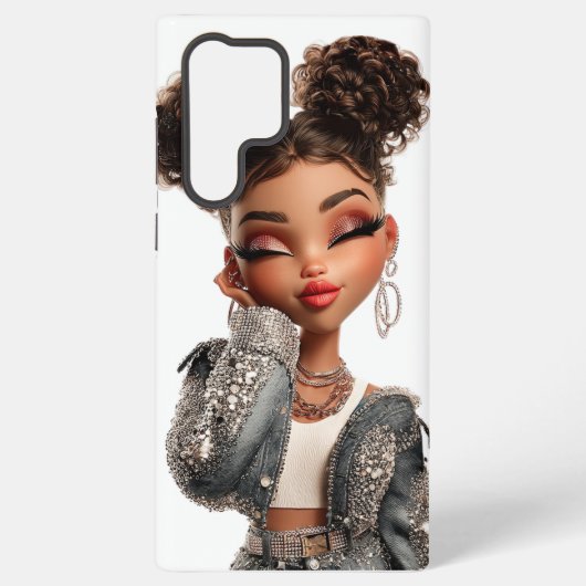 Coque Samsung Galaxy Serene Sparkle Muse (Verso)