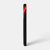 Coque Samsung Galaxy Sga de quatre pôles rouges (Côté gauche)