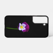 Coque Samsung Galaxy Sgcna Fleur violette (Verso Horizontal)