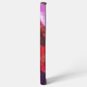 Coque Samsung Galaxy Sha Tame Wolf numérique et Fleurs (Côté gauche)