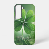 Coque Samsung Galaxy Shamrocks verts Bonne St. Patrick's Day (8) c (Verso)