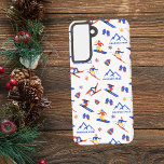 Coque Samsung Galaxy Shawnee Peak Poconos Maine Ski Snowboard Motif<br><div class="desc">Un motif de ski hivernal amusant pour la station de ski Shawnee Mountain ou Pleasant Mountain à Bridgton,  Poconos Mountains,  Maine,  États-Unis,  Amérique du Nord. Idée cadeau idéale pour les amateurs de sports d'hiver : ski,  snowboard,  freestyle,  ski de fond,  saut à ski.</div>