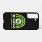 Coque Samsung Galaxy Shenanigans coordinateur Gnomes Saint Patrick's Da (Verso Horizontal)