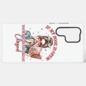 Coque Samsung Galaxy Si Mon Livre Est Ouvert... (Verso Horizontal)