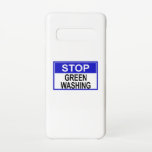 COQUE SAMSUNG GALAXY S10  SIGNE D'ARRÊT<br><div class="desc">Le lavage au vert est une forme d'orientation commerciale dans laquelle les relations publiques vertes et le marketing vert sont utilisés de manière trompeuse pour persuader le public que les produits,  les objectifs et les politiques d'une organisation sont respectueux de l'environnement.</div>