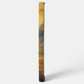 Coque Samsung Galaxy Silhouette du coucher de soleil de bison de buffle (Côté gauche)