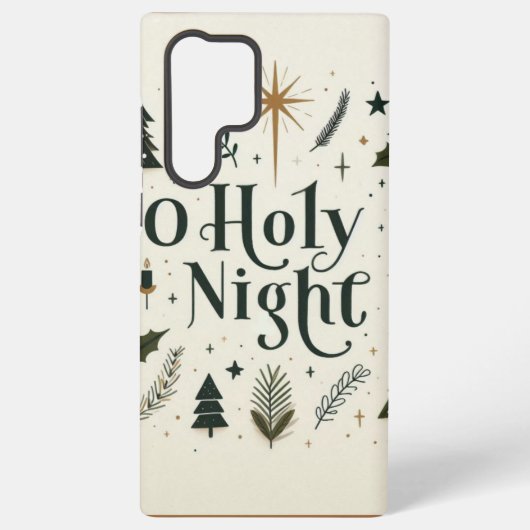 Coque Samsung Galaxy Simple Noël O Holy Night (Verso)