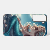 Coque Samsung Galaxy Sirène sur la plage la nuit (Verso Horizontal)