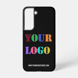 Coque Samsung Galaxy Site Web du logo de l'entreprise personnalisée et