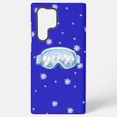 Coque Samsung Galaxy Ski Goggers Snowflake Dance (Verso)