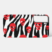 Coque Samsung Galaxy Skully Pop Zebra (Verso Horizontal)