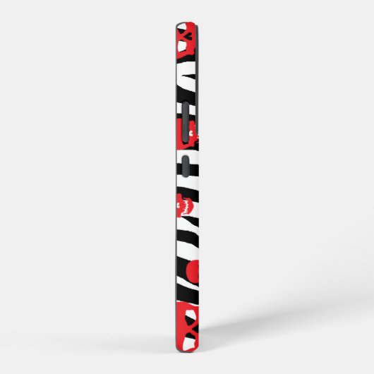 Coque Samsung Galaxy Skully Pop Zebra (Côté droit)