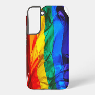 Coque Samsung Galaxy SlipperyJoe Gay pride Drapeau orteils de la vague
