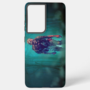 Coque Samsung Galaxy SlipperyJoe terrifiante figure de zombie isolée om