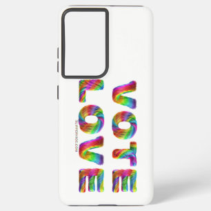 Coque Samsung Galaxy SlipperyJoe vote amour égalité fourrure arc-en-cie