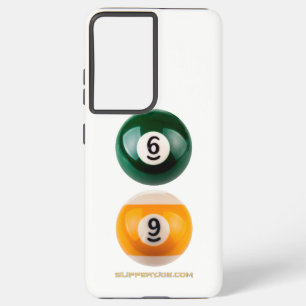 Coque Samsung Galaxy SlipperyJoe's 69 table de billard dur deux billiar