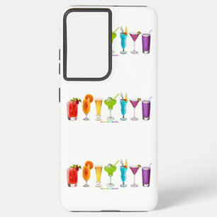 Coque Samsung Galaxy SlipperyJoe's Cheers alcool cocktail orgueil neon 