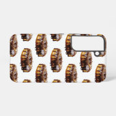 Coque Samsung Galaxy SlipperyJoe's decadent donut covered thick glossy  (Verso Horizontal)