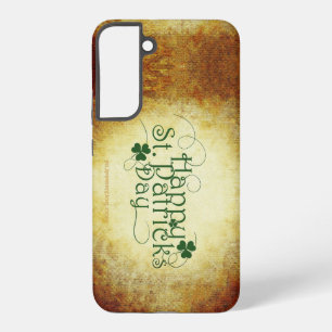 Coque Samsung Galaxy SlipperyJoe's Happy St. Patrick's Day trois feuill