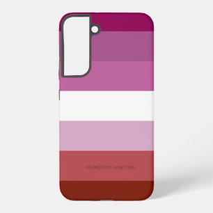 Coque Samsung Galaxy SlipperyJoe's lesbian pride flag feminine communit