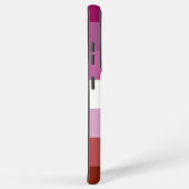 Coque Samsung Galaxy SlipperyJoe's lesbian pride flag feminine communit (Côté droit)