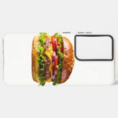 Coque Samsung Galaxy SlipperyJoe's mouthwatering cheeseburger crispy ba (Verso Horizontal)