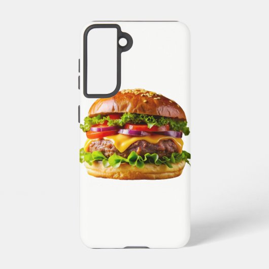 Coque Samsung Galaxy SlipperyJoe's mouthwatering cheeseburger crispy ba (Verso)