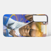 Coque Samsung Galaxy SlipperyJoe's musculaire bulge six pack gym trai (Verso Horizontal)