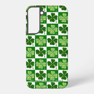 Coque Samsung Galaxy SlipperyJoe's Saint-Patrick quatre feuilles de trè