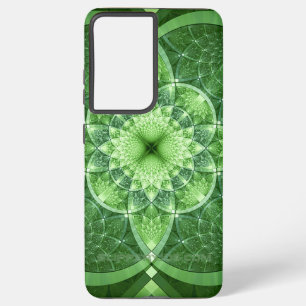 Coque Samsung Galaxy SlipperyJoe's Saint Patrick's Day glowing four feu