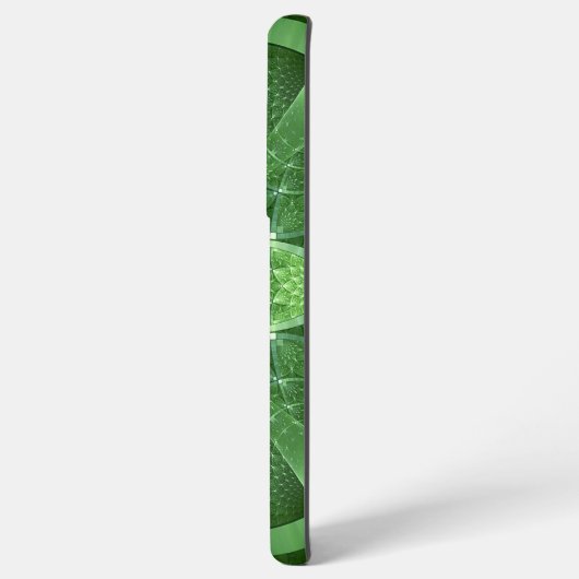 Coque Samsung Galaxy SlipperyJoe's St. Patrick's Day Fractal vortex hol (Verso Horizontal)