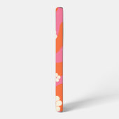 Coque Samsung Galaxy Smile - rose, orange et crème (Côté gauche)