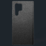 Coque Samsung Galaxy Snakeskin noir<br><div class="desc">Black Snakeskin Samsung Galaxy S22 Ultra Coque</div>