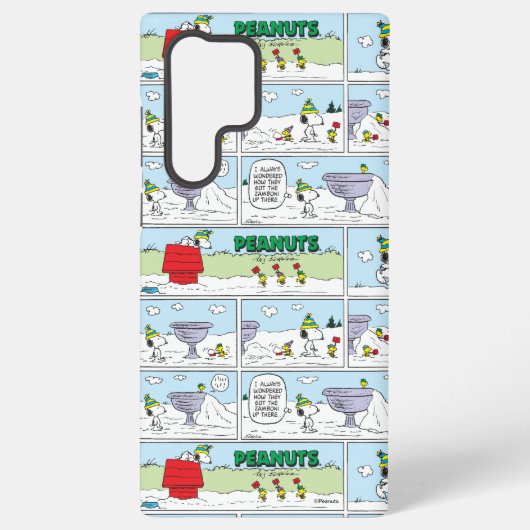 Coque Samsung Galaxy Snoopy et l'équipage Zamboni (Verso)