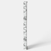 Coque Samsung Galaxy Snoopy Joue Au Tennis (Côté gauche)