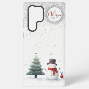 Coque Samsung Galaxy Snowman et À feuillage persistant