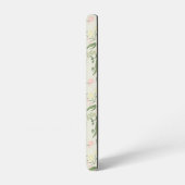 Coque Samsung Galaxy Soft Mint Green Garden Motif (Côté gauche)