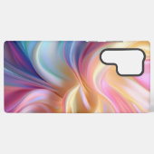 Coque Samsung Galaxy Soie pastel colorée (Verso Horizontal)