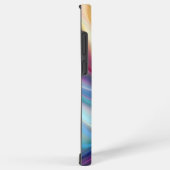Coque Samsung Galaxy Soie pastel colorée (Côté droit)