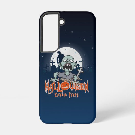 Coque Samsung Galaxy Soirée Zombie Halloween | (Verso)