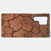Coque Samsung Galaxy sol sec et fissuré (Verso Horizontal)