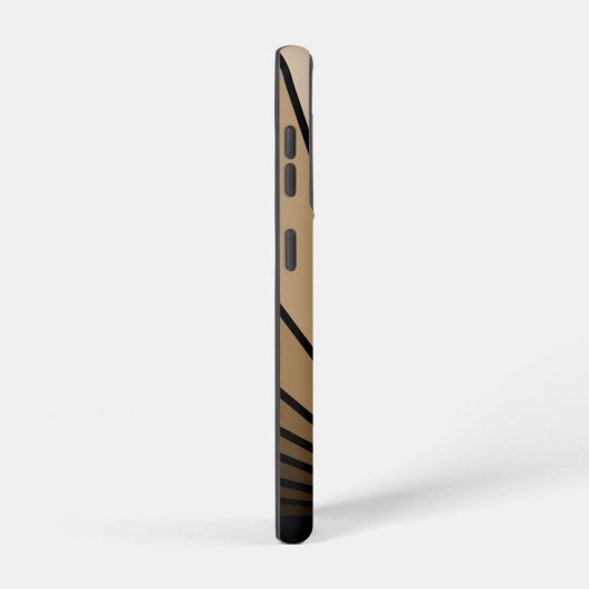 Coque Samsung Galaxy Soleil Art déco bronzé (Côté droit)