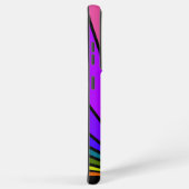 Coque Samsung Galaxy Soleil Art déco en arc-en-ciel (Côté droit)