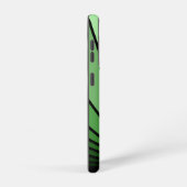 Coque Samsung Galaxy Soleil Art déco en vert (Côté droit)