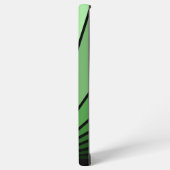 Coque Samsung Galaxy Soleil Art déco en vert (Côté gauche)