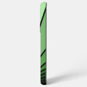 Coque Samsung Galaxy Soleil Art déco en vert (Verso Horizontal)